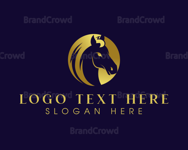 Equine Horse Barn Logo