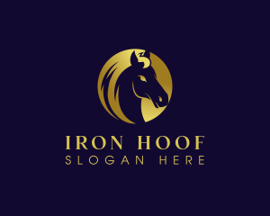 Farrier - Equine Horse Barn logo design