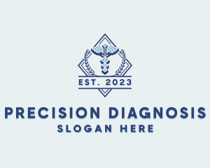 Diagnosis - Medical Checkup Healthcare logo design