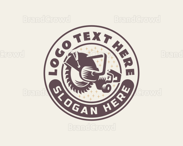 Lumberjack Circular Saw Logo