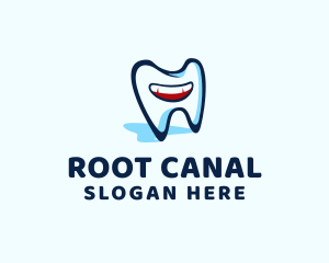 Endodontist - Tooth Mouth Dental logo design