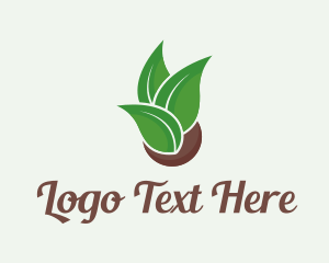 Eco - Eco Friendly Plant logo design