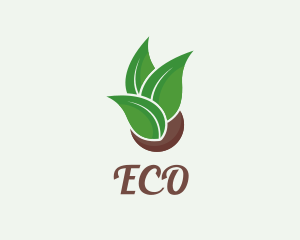 Eco Friendly Plant logo design