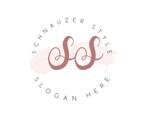 Watercolor Styling Makeup  logo design