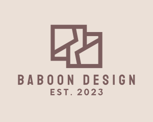 Geometric Interior Designer logo design