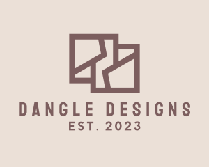 Geometric Interior Designer logo design