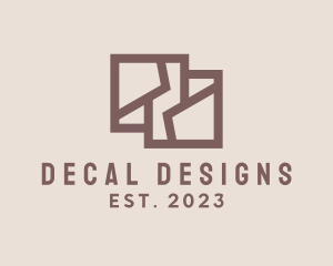 Geometric Interior Designer logo design