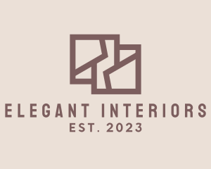 Geometric Interior Designer logo design