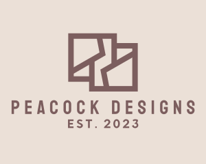 Geometric Interior Designer logo design