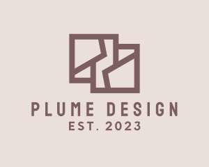 Geometric Interior Designer logo design