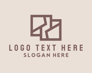 Geometric Interior Designer Logo