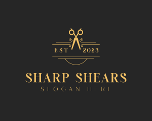 Shears - Luxury Dressmaker Shears logo design