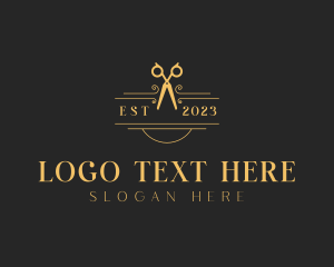 Luxury - Luxury Dressmaker Shears logo design