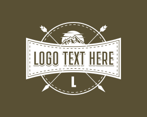 Summit - Mountain Adventure Hipster logo design