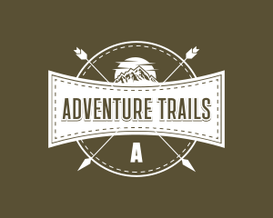 Mountain Adventure Hipster logo design