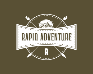 Mountain Adventure Hipster logo design