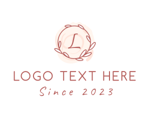 Wreath - Organic Decoration Boutique logo design