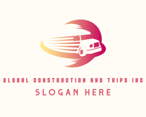 Global Trucking Service logo design