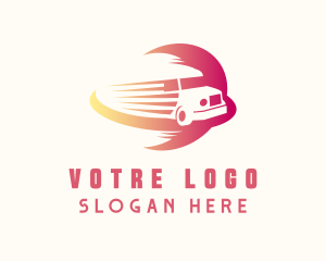 Express - Global Trucking Service logo design