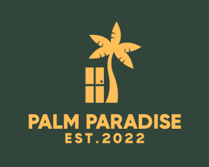 Vacation Resort Door  logo design