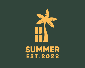 Vacation Resort Door  logo design