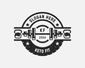 Gym Fitness Weightlifting Training logo design