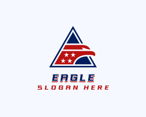 Military American Eagle logo design