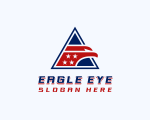 Military American Eagle logo design