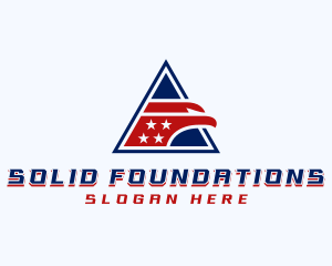 Bald Eagle - Military American Eagle logo design