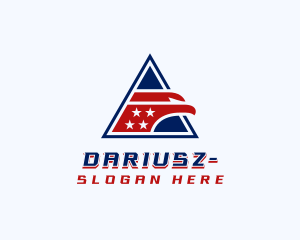 Stars - Military American Eagle logo design