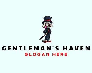 Gentleman Dog Fashion logo design