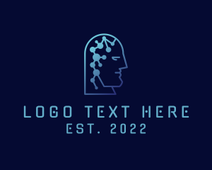 Laboratory - Human Neuroscience Mind logo design