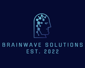 Neuroscience - Human Neuroscience Mind logo design