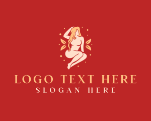 Girl - Woman Body Wellness logo design