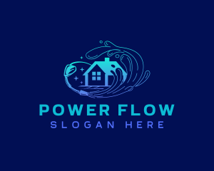 Home Power Washer logo design