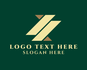 Letter Z - Luxury Geometric Letter Z logo design