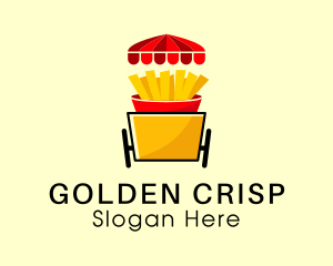 Fries - Fries Food Cart logo design