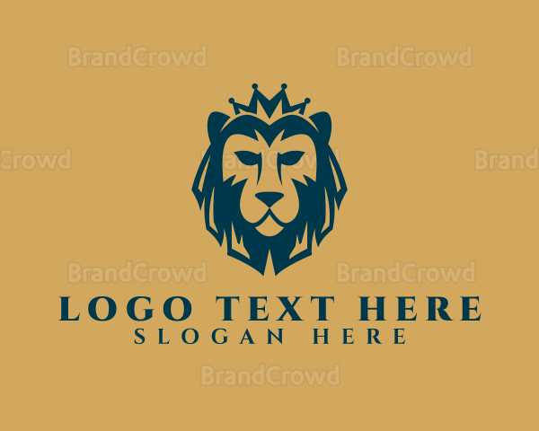Luxury Lion Business Logo