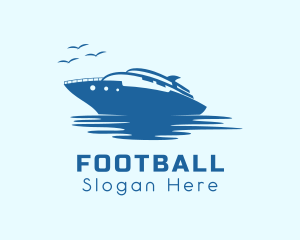 Travel Cruise Ship Logo