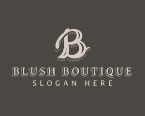 Antique Fashion Boutique logo design