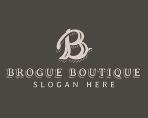 Antique Fashion Boutique logo design