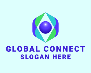 Global Accounting Sphere  logo design