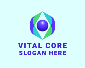 Core - Global Accounting Sphere logo design
