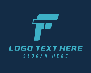 Technology - Business Company Letter F logo design
