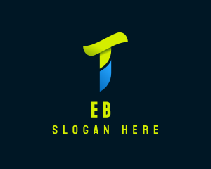 Streamer - Startup Modern Letter T Firm logo design