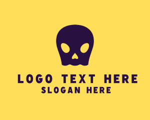 Video Game - Halloween Ghost Skull logo design