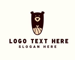 Animal - Bear Agriculture Farm logo design