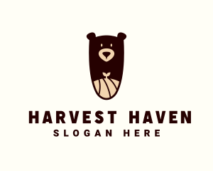 Bear Agriculture Farm logo design