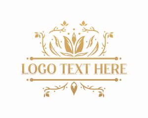 Luxury - Flower Garden Styling logo design