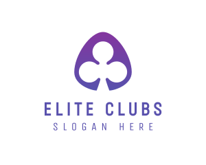 Clubs - Clover Leaf Badge logo design